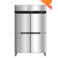 Haier/立式廚房冰箱/SL-926C2D2W/立式四門(mén)雙溫/1200×760×1940/